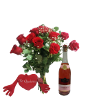 Rosas Eiffel + Botella Lambrusco