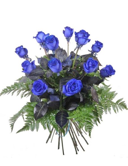 Ramo Rosas azules