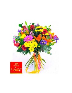 Bouquet Corazon + Nestle 100grs
