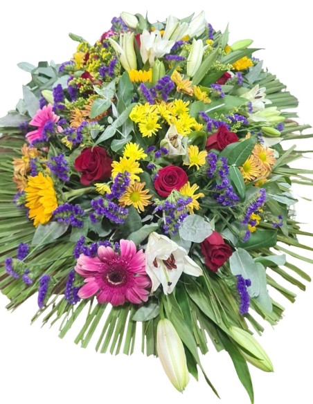 Almohadón Flores Fúnebre Pasión