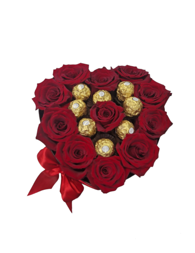 Corazón de Rosas Ferrero