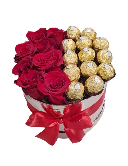 Caja Rosas Ferrero