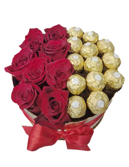 Caja Rosas Ferrero